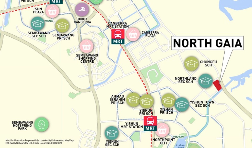 North Gaia Yishun Location-Map-3