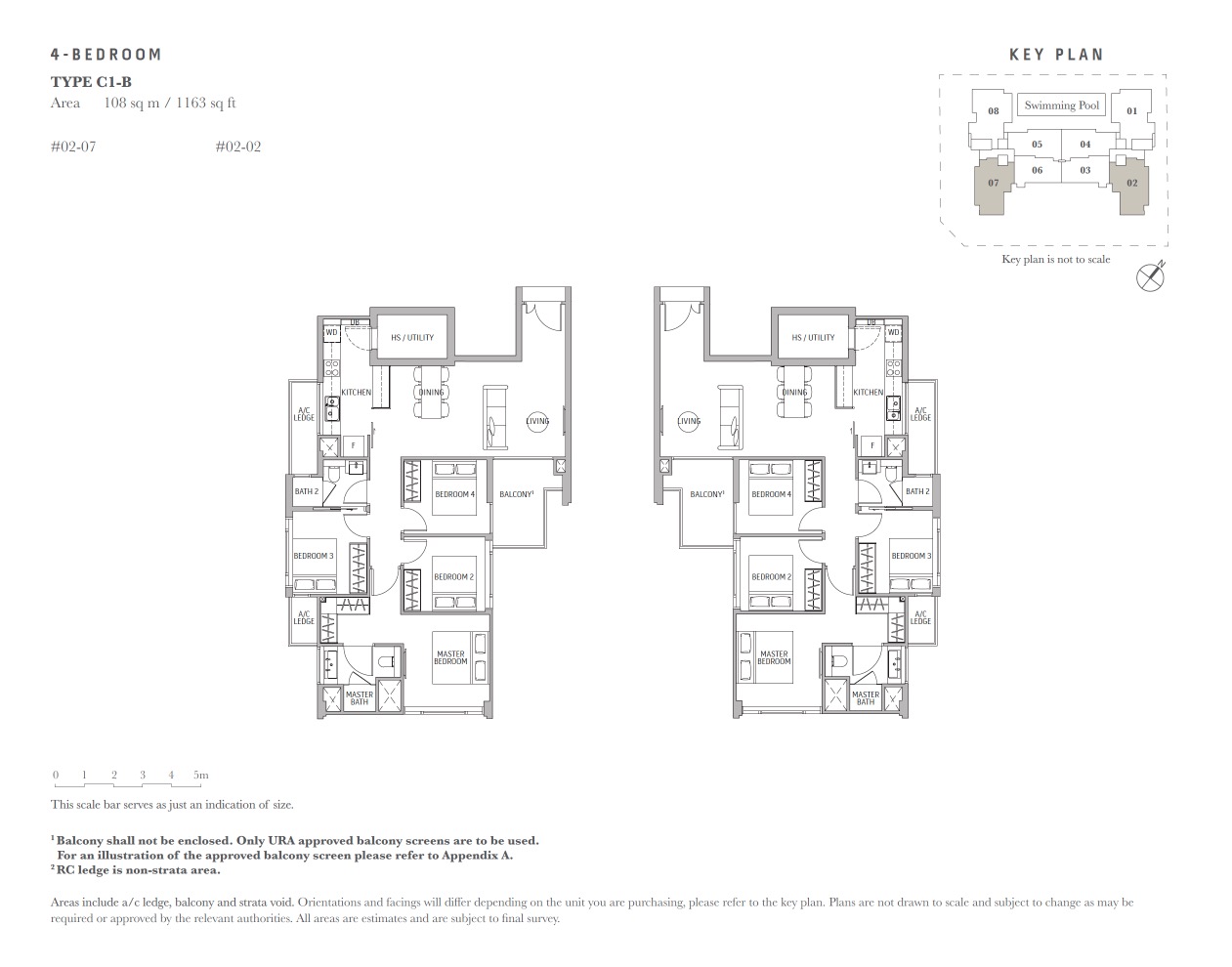 Royal Hallmark Haig Lane- floor plan 4BR C1-B