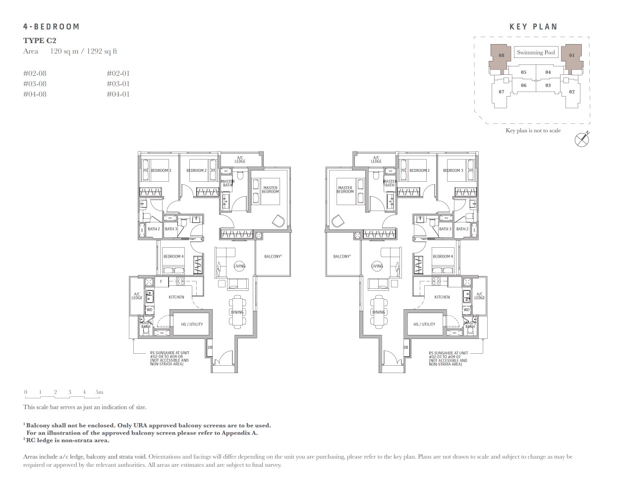 Royal Hallmark Haig Lane- floor plan 4BR C2