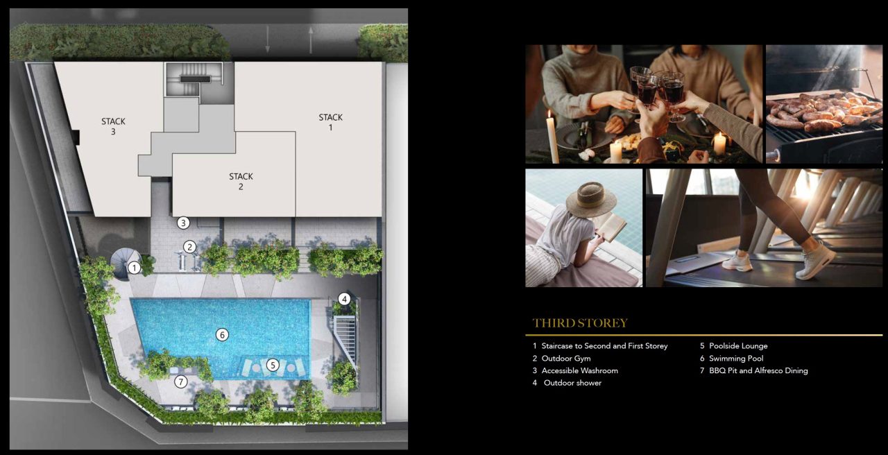 Lavender Residence - Site Plan (3rd Storey)