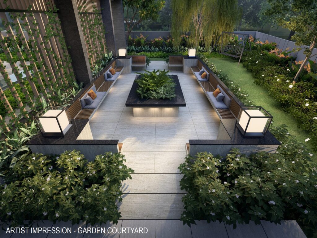 Baywind Residences - Garden Courtyard