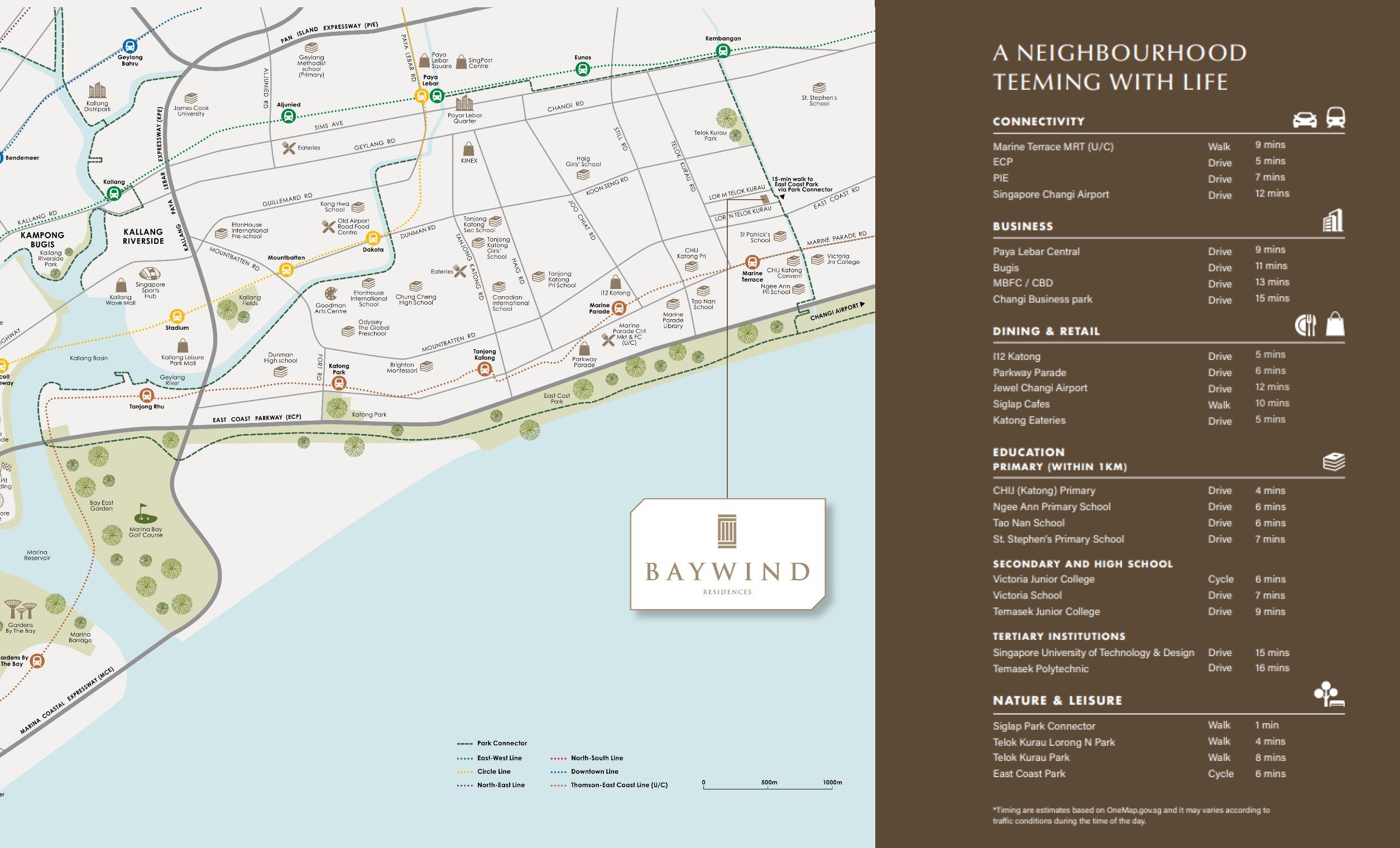 Baywind Residences - location