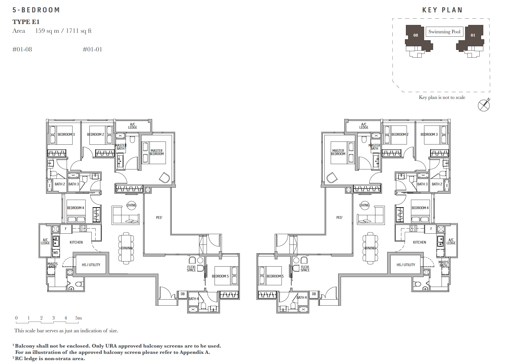 Royal-Hallmark-Floor-Plan-Ground-5BR