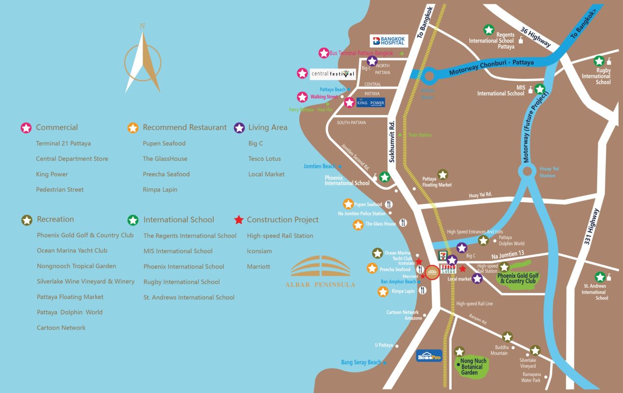 Albar Peninsula - Location map