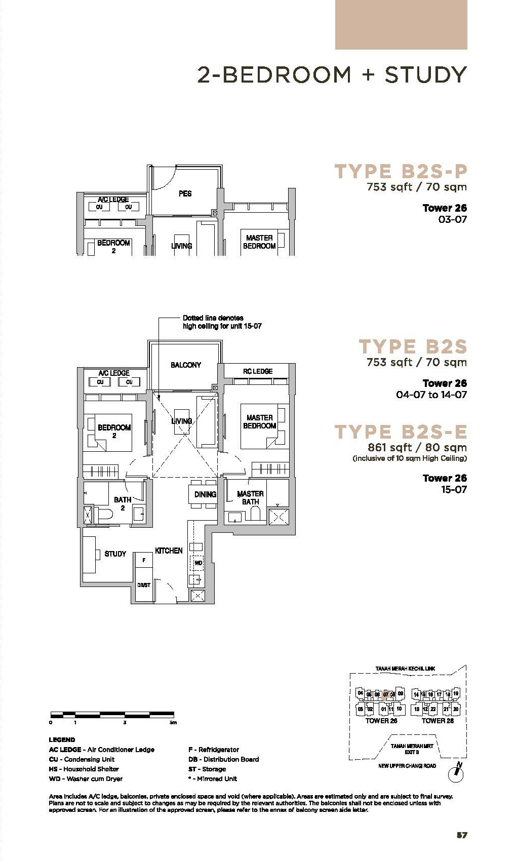 Sceneca-Residence-Floor-Plan-2-BedroomStudy-Type-B2S753sf