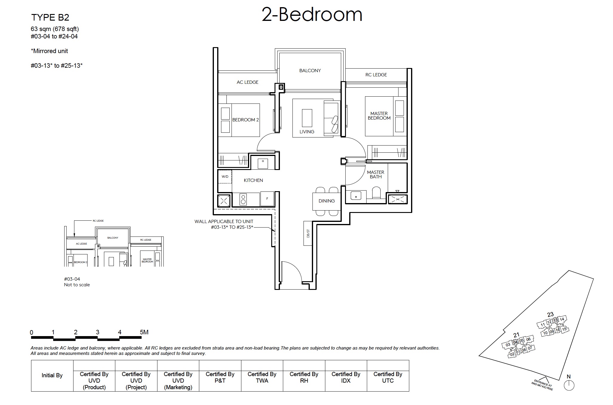 AMO Floor Plan New 2BR Type B2