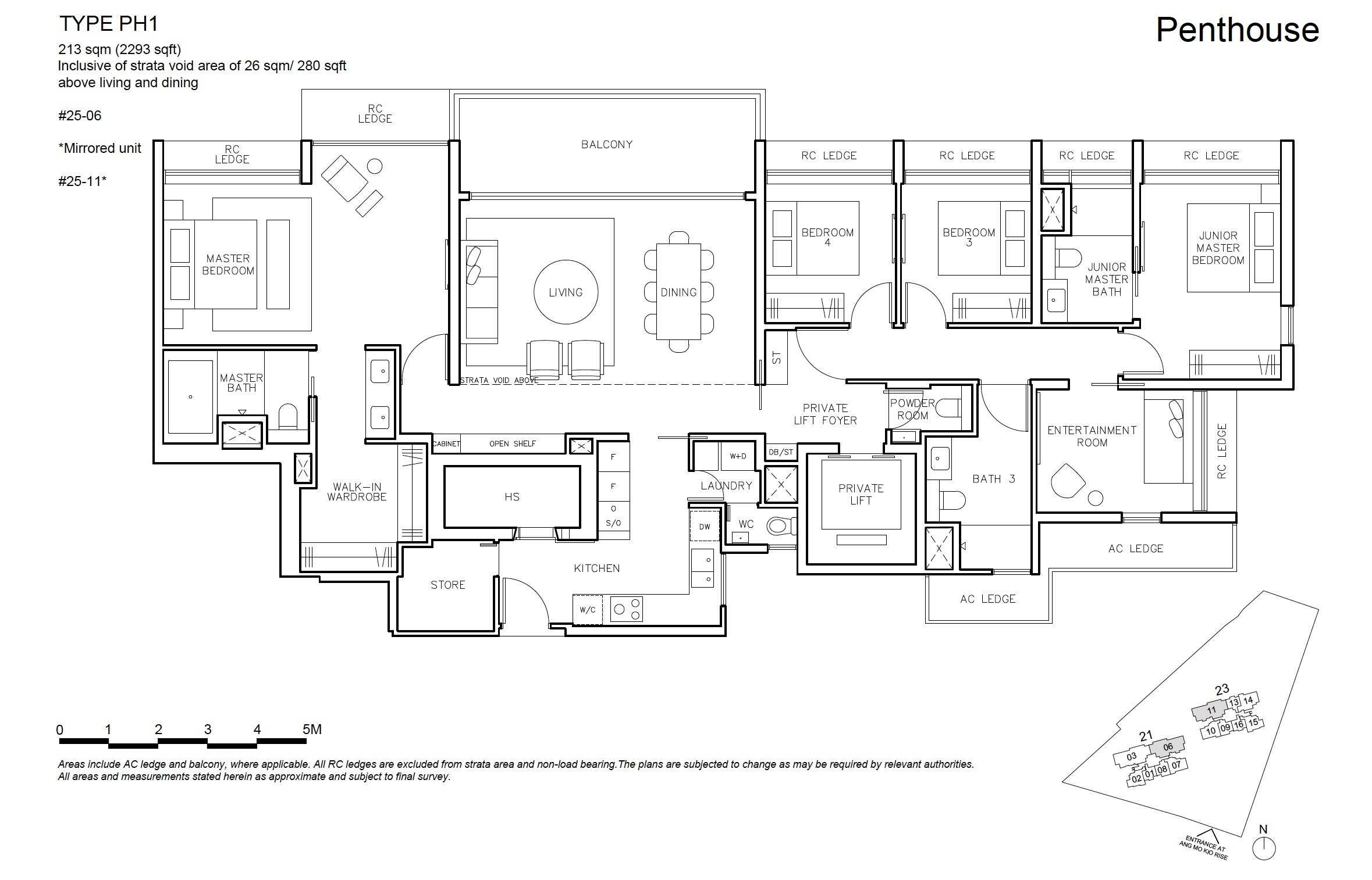 AMO Floor Plan New Penthouse PH1