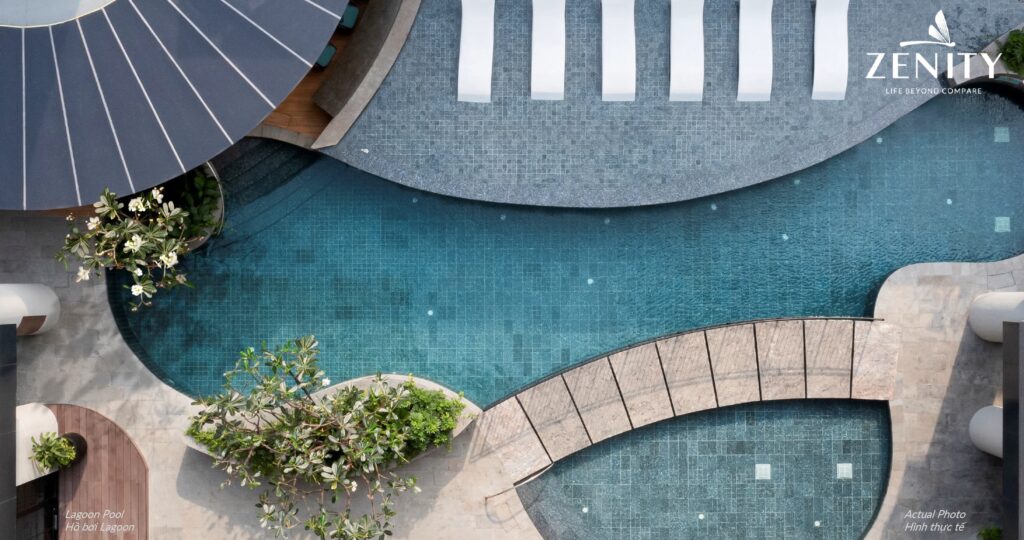 Zenity HCMC Vietnam - lagoon pool