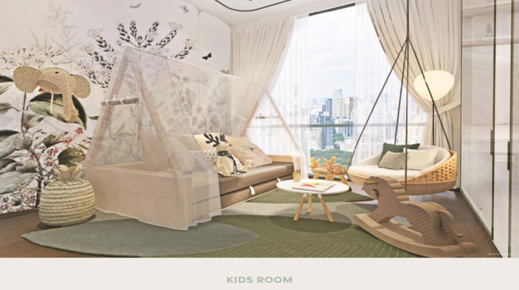 125 Sathorn 2BR Kids Room