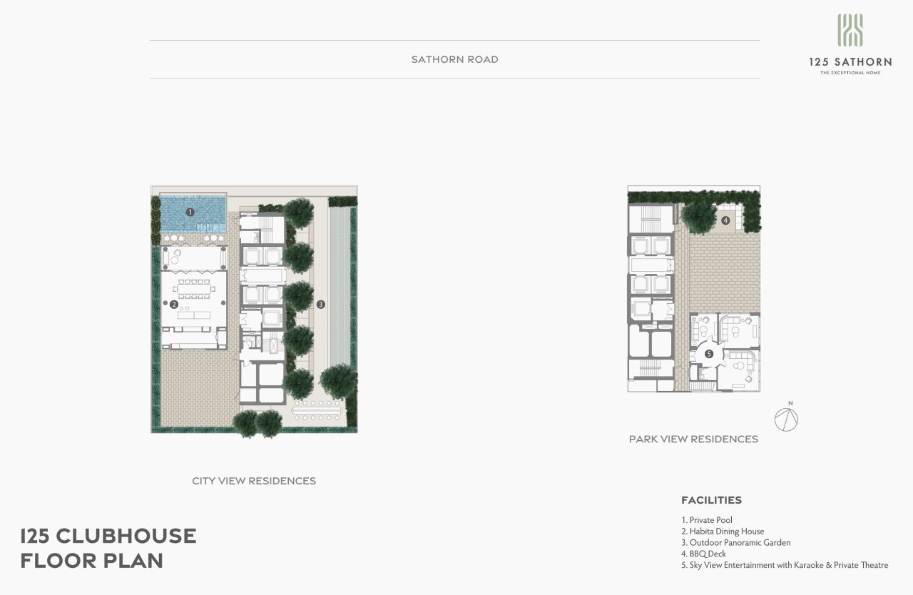 125 Sathorn Site Plan Clubhouse