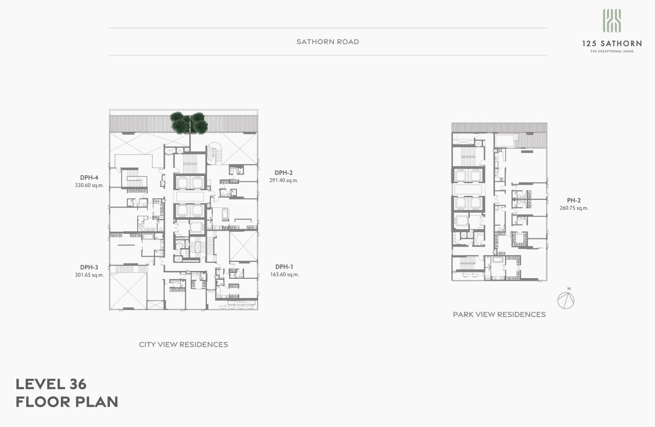 125 Sathorn Site Plan Level 36