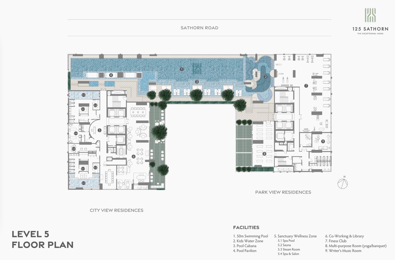 125 Sathorn Site Plan Level 5