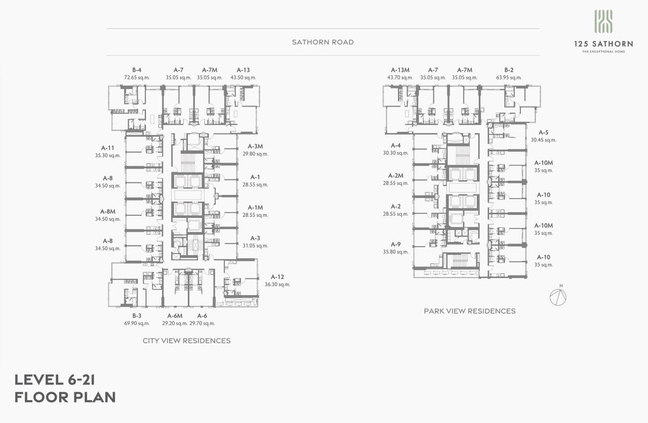 125 Sathorn Site Plan Level 6-21