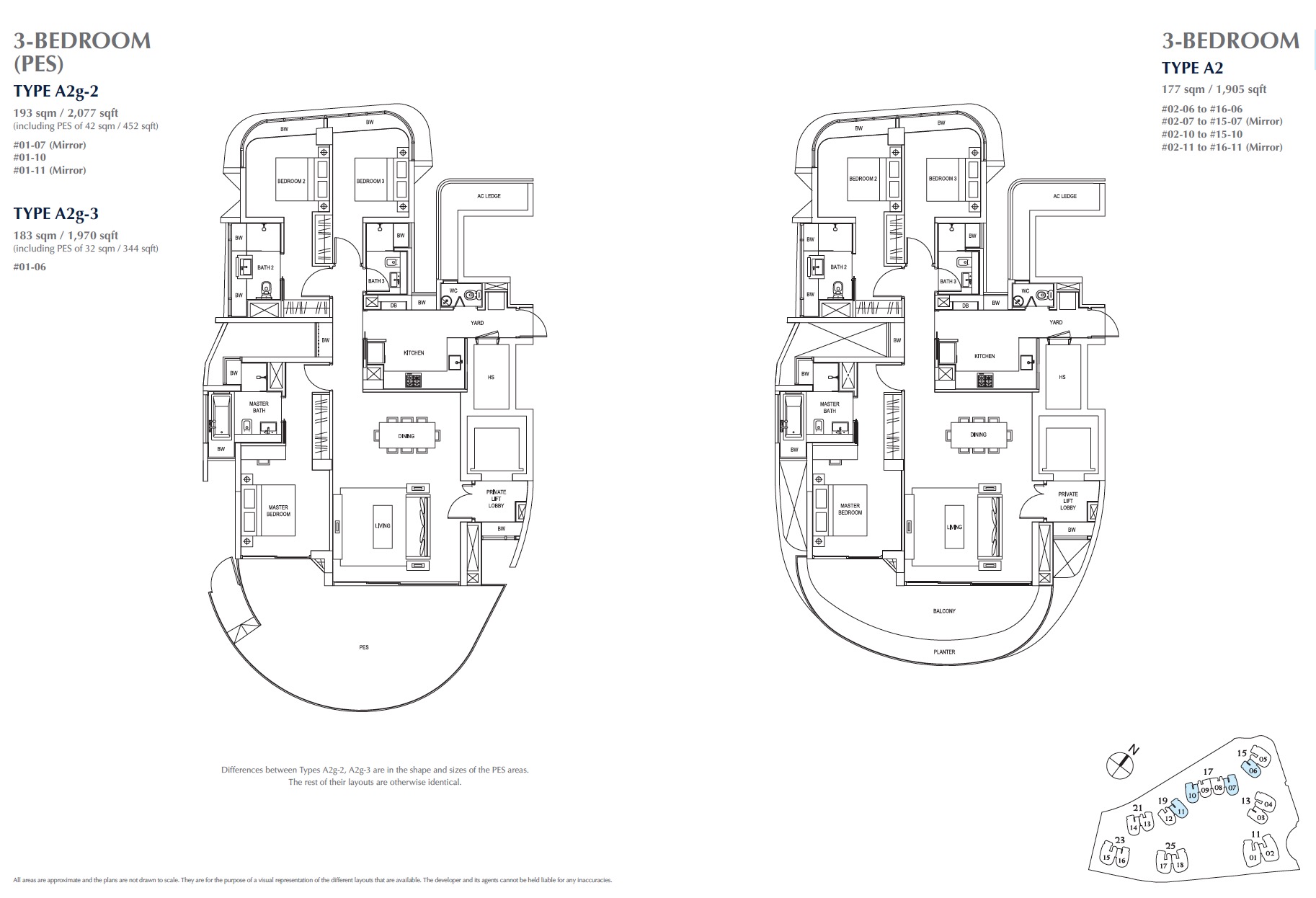 Cape Royale Floor Plan 3BR