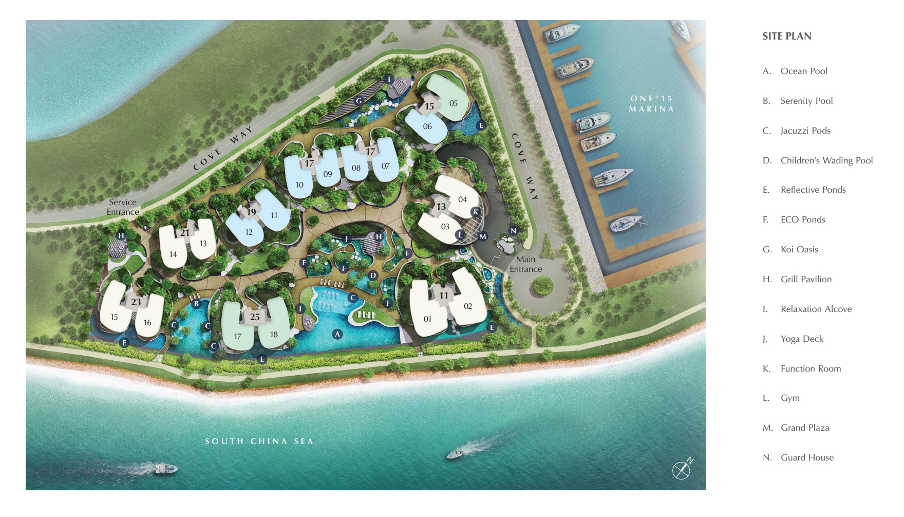 Cape Royale Site Plan