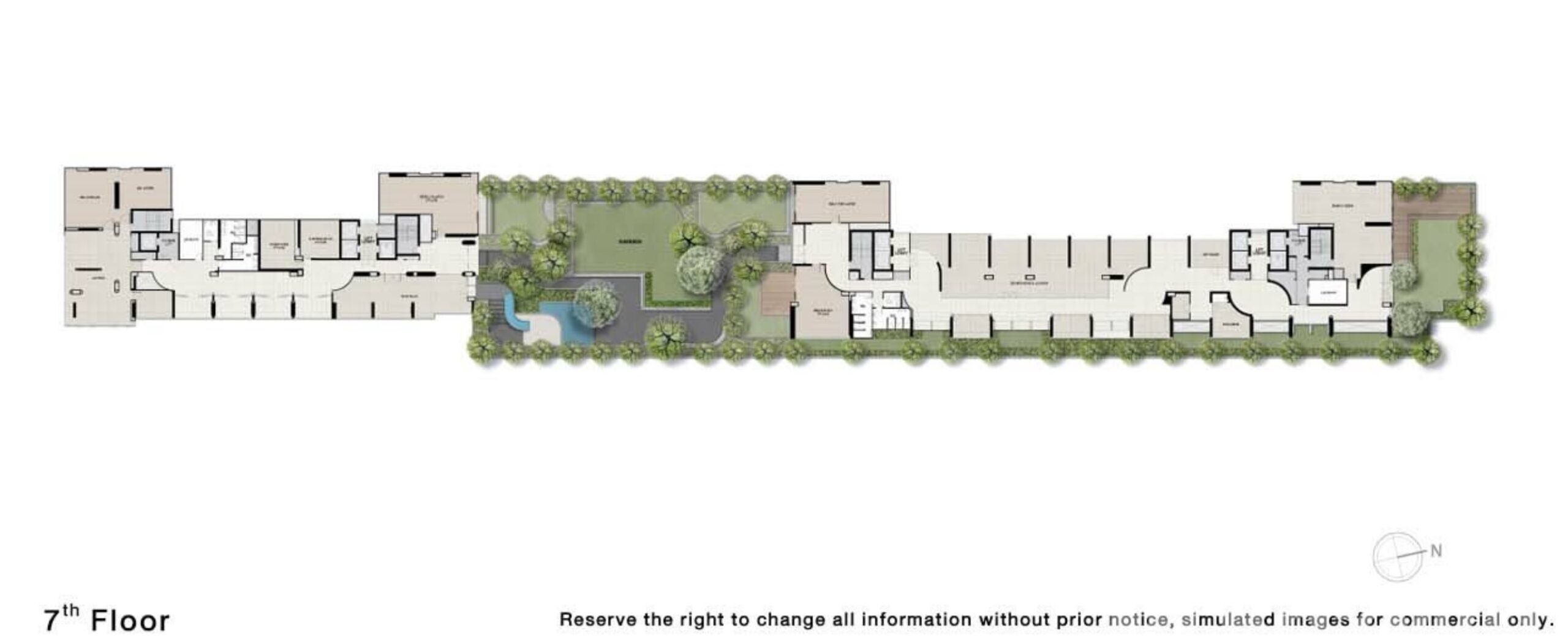 Nue Noble Bangkok - N Site Plan 7th