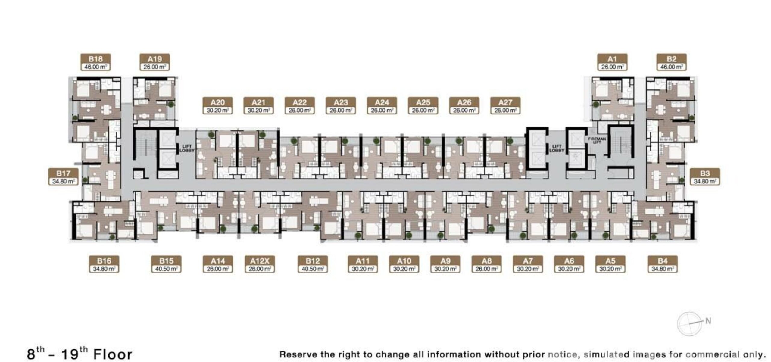 Nue Noble Bangkok - N Site Plan 8-19th