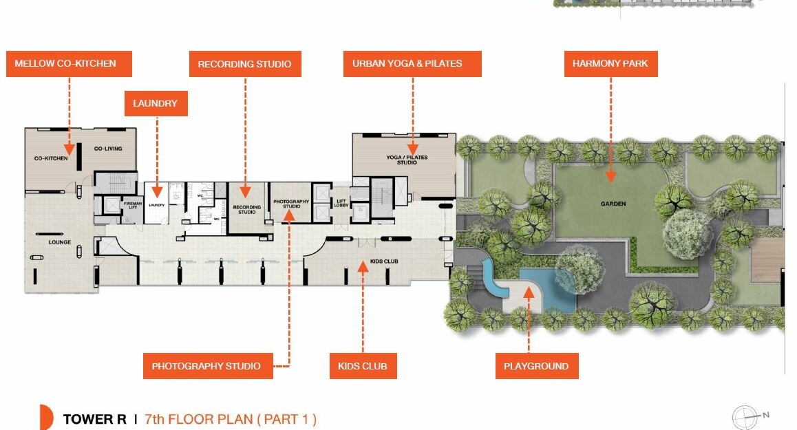 Nue Noble Bangkok - R Facilities 7th