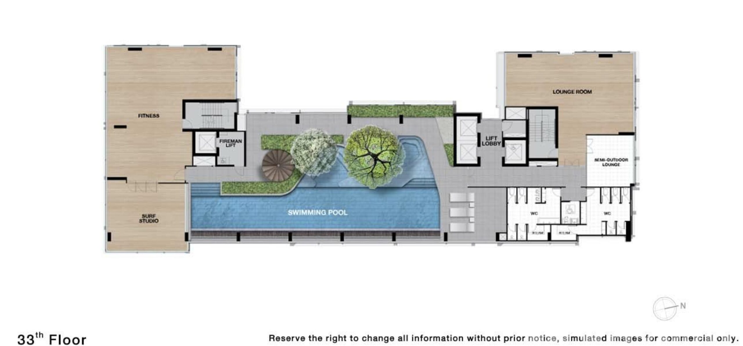 Nue Noble Bangkok - Site Plan 33th