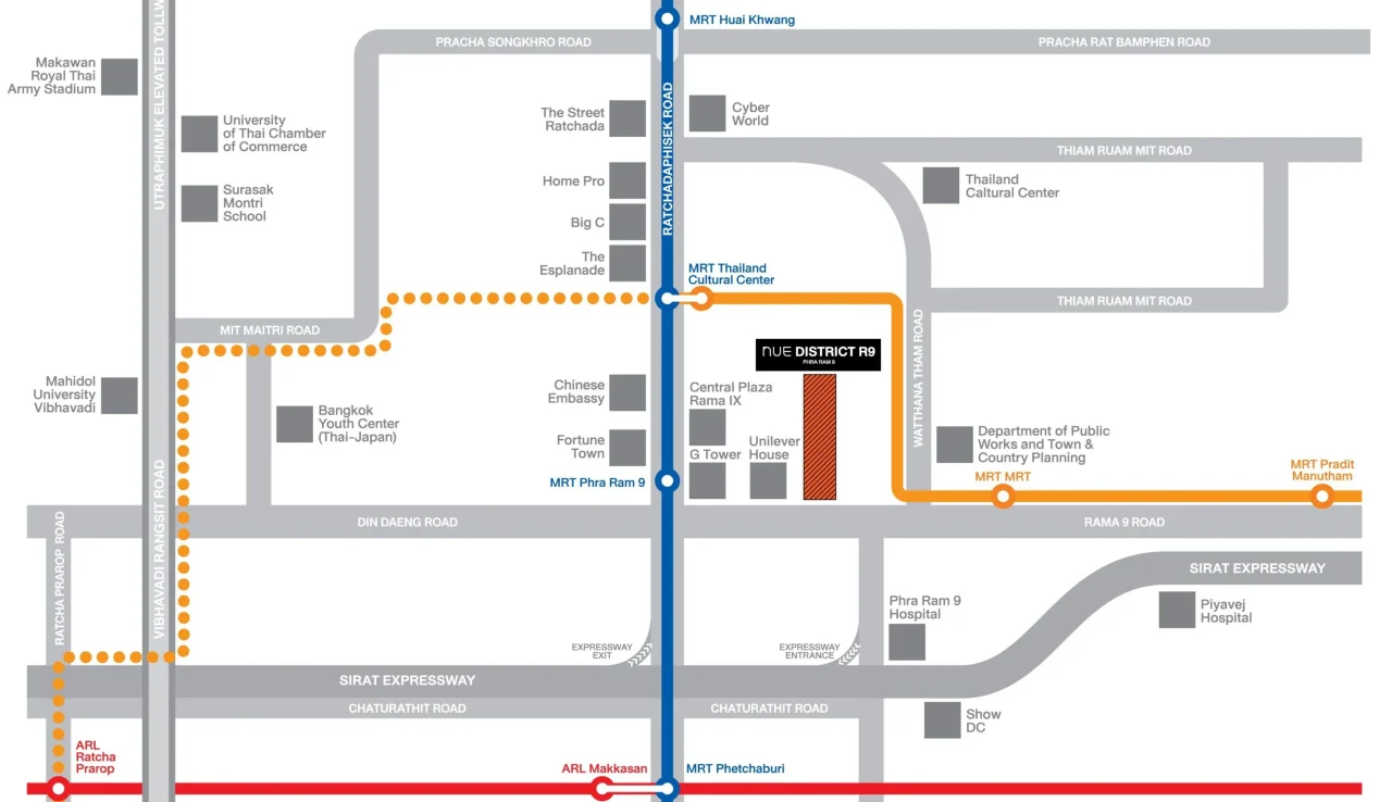 Noble Nue R9 Location Map