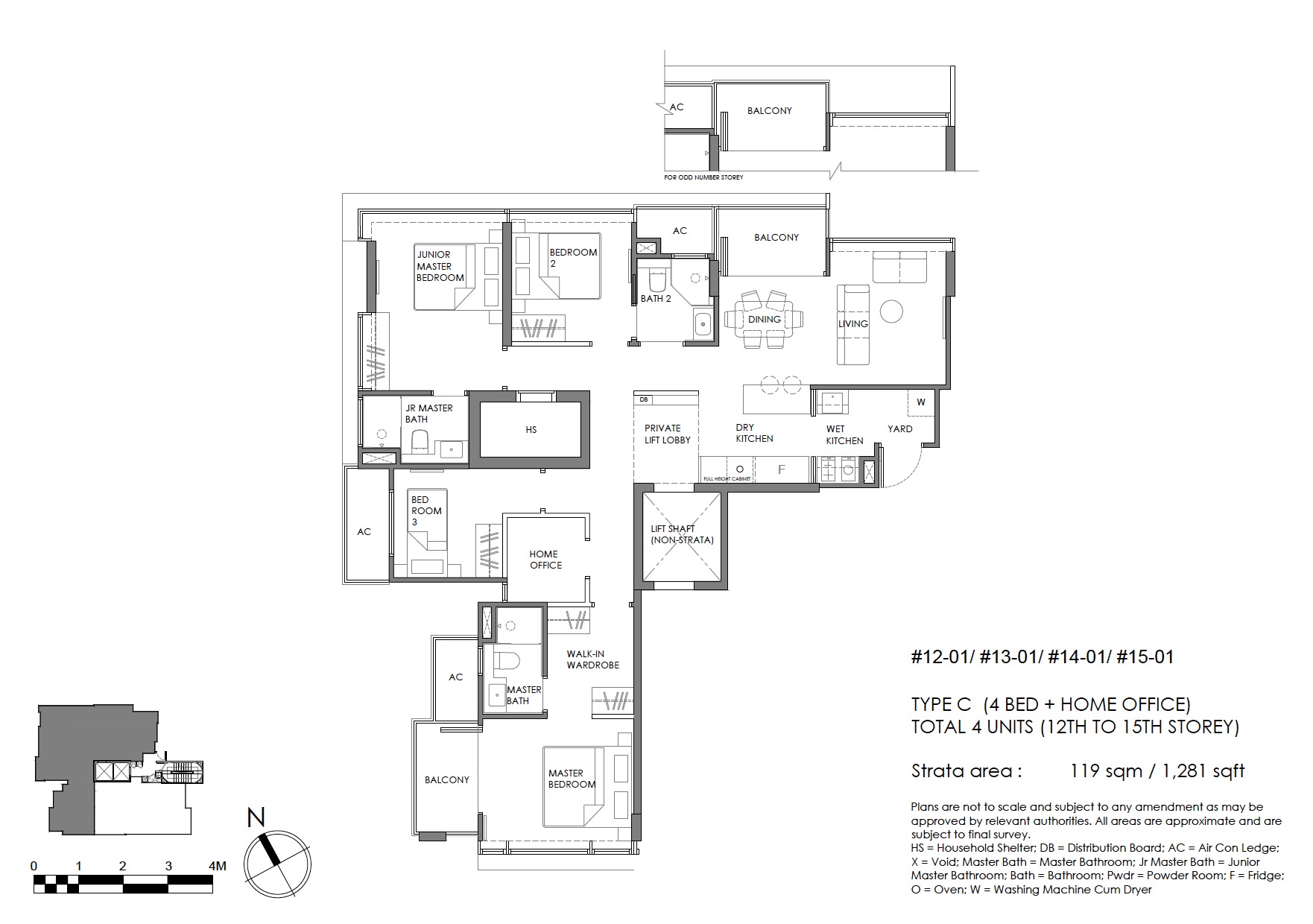 enchante-novena-floor-plan-Type-C-4BR-Home-Office