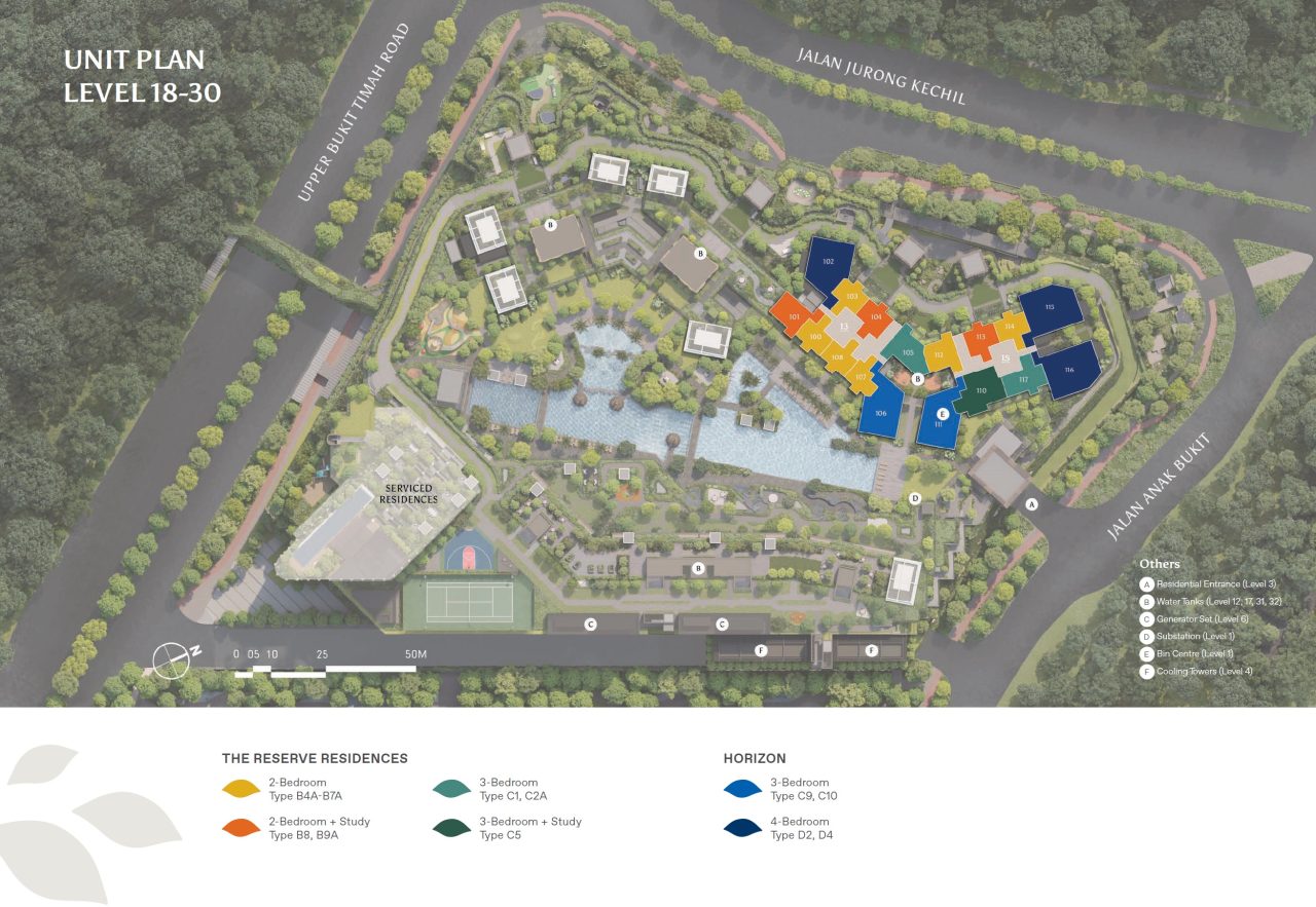 TRR-Site Plan Horizon Level 18-30