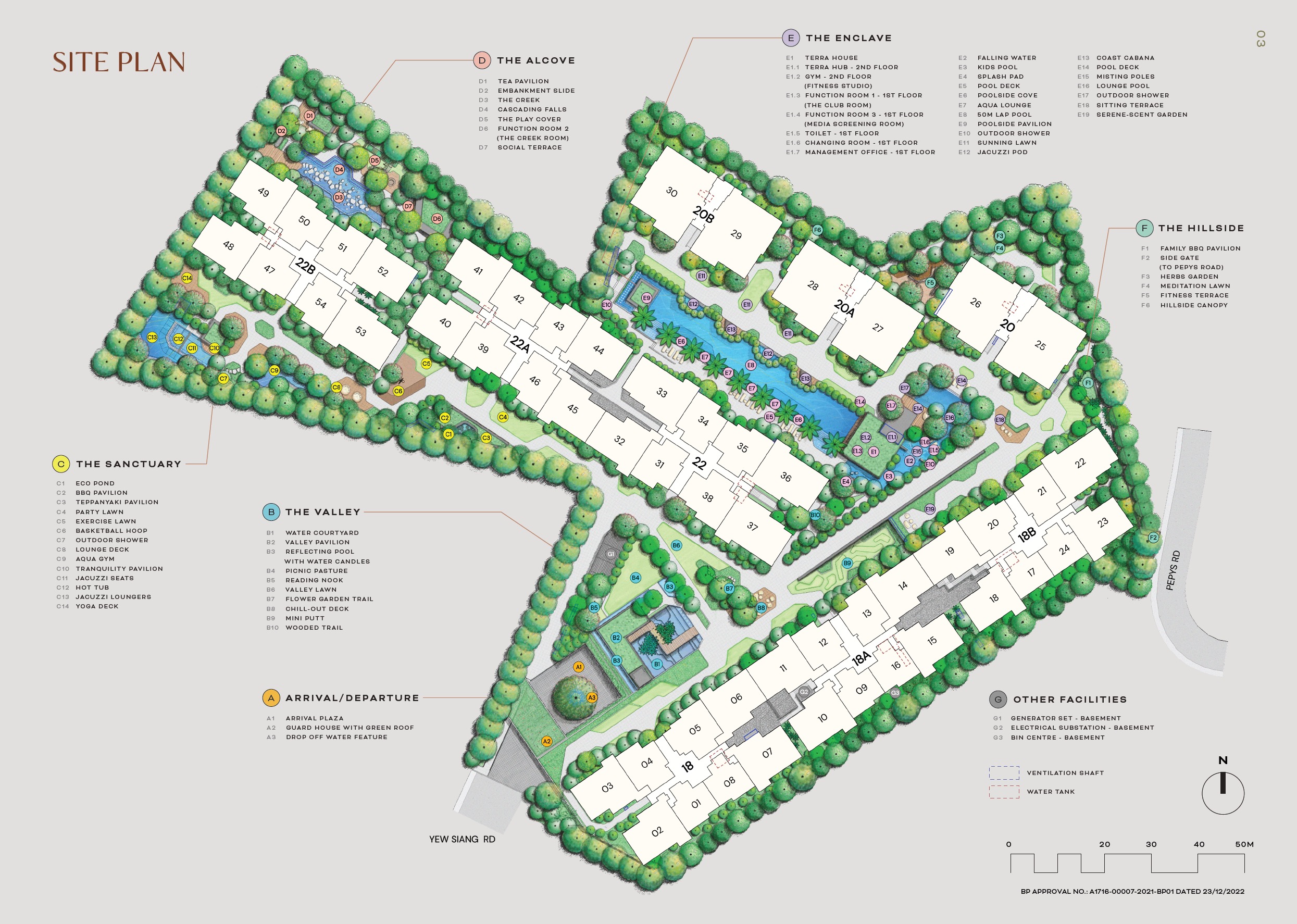 Terra Hill Site Plan