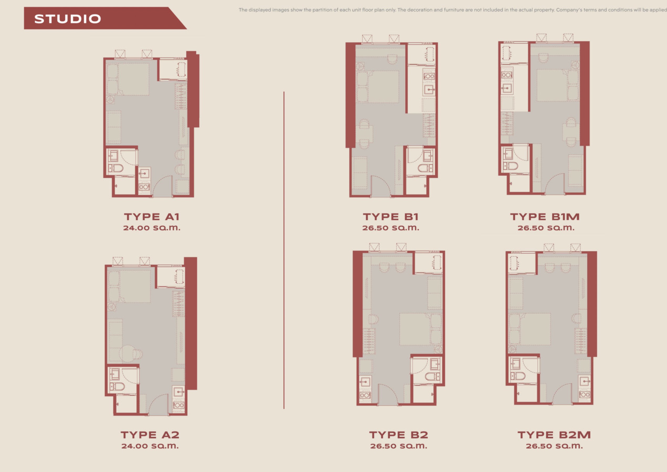 Aspire Sukhumvit Rama 4- Floor Plan Studio