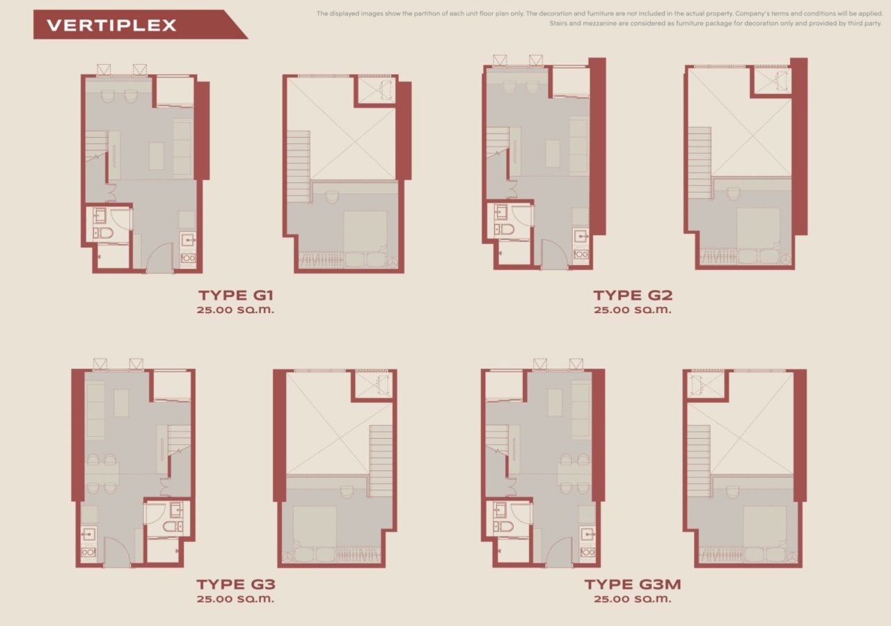 Aspire Sukhumvit Rama 4- Floor Plan Vertiplex