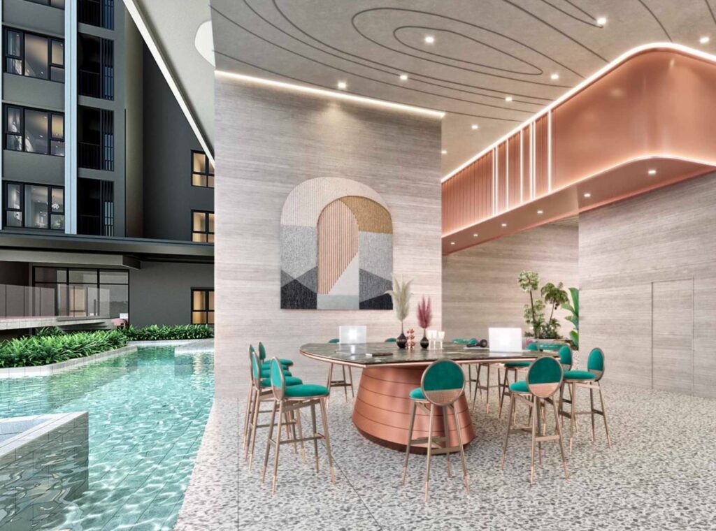 Aspire Sukhumvit Rama 4- pool side