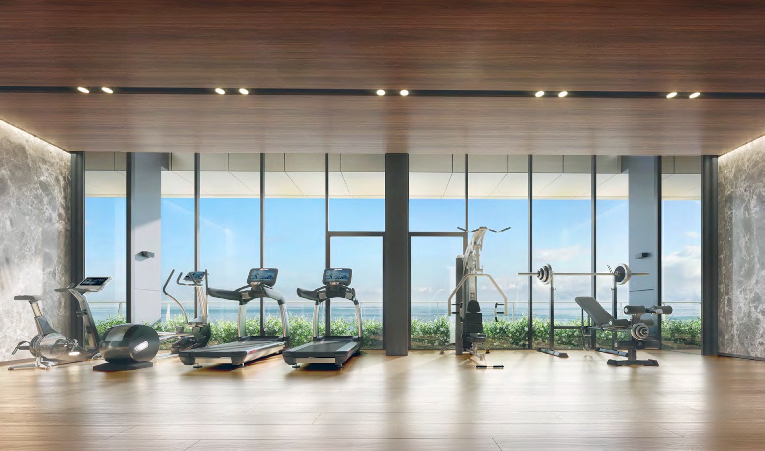 Newport Residences Sky Gyms