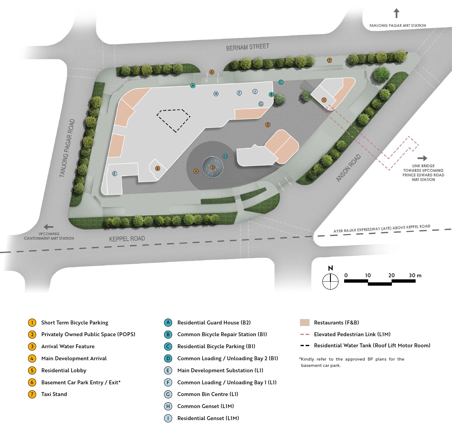 Newport Residences Tg. Pagar - Site Plan Ground