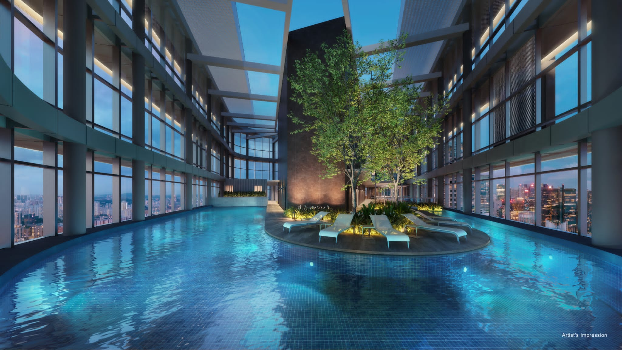 Newport Residences Tg. Pagar - pool