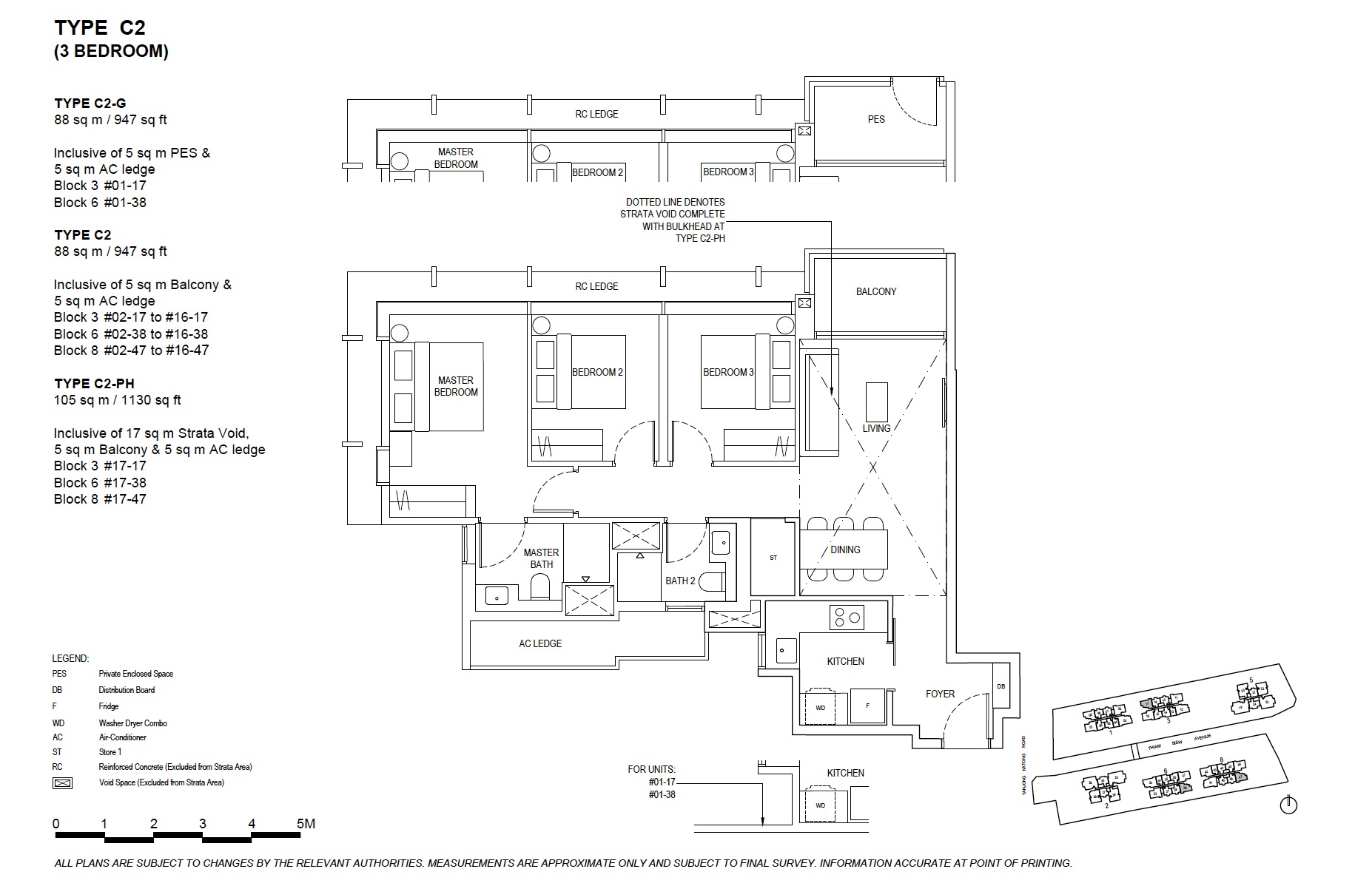 The-Continuum-3BR C2 New Floor Plan