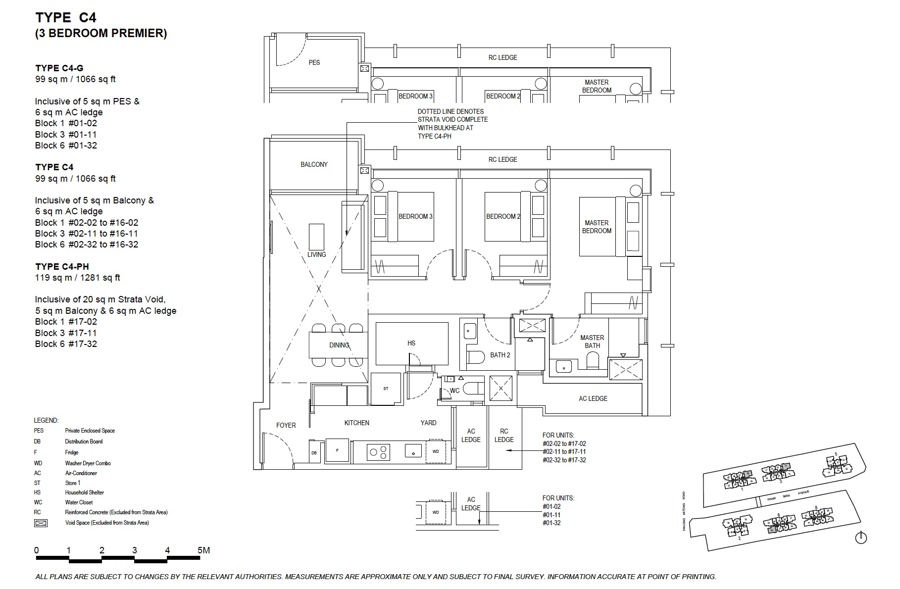 The-Continuum-3BR C4 New Floor Plan