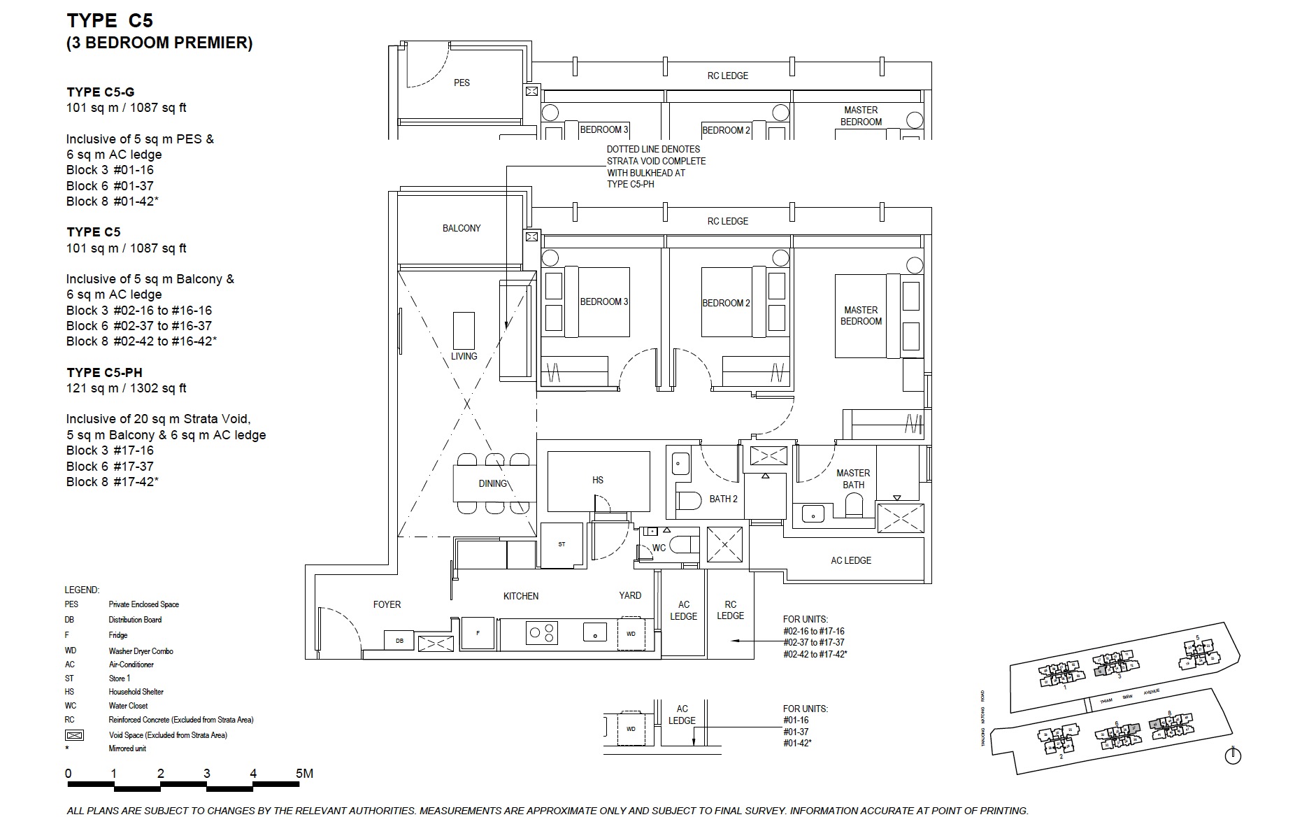 The-Continuum-3BR C5 New Floor Plan