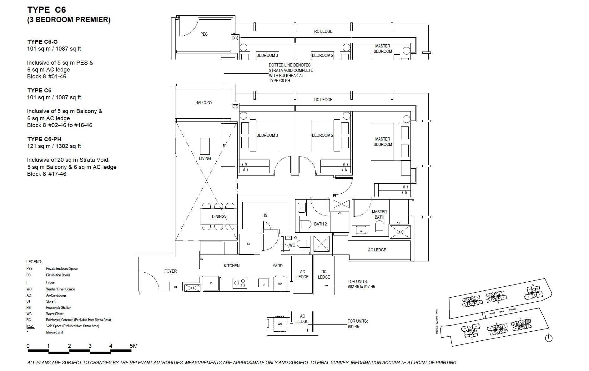 The-Continuum-3BR C6 New Floor Plan