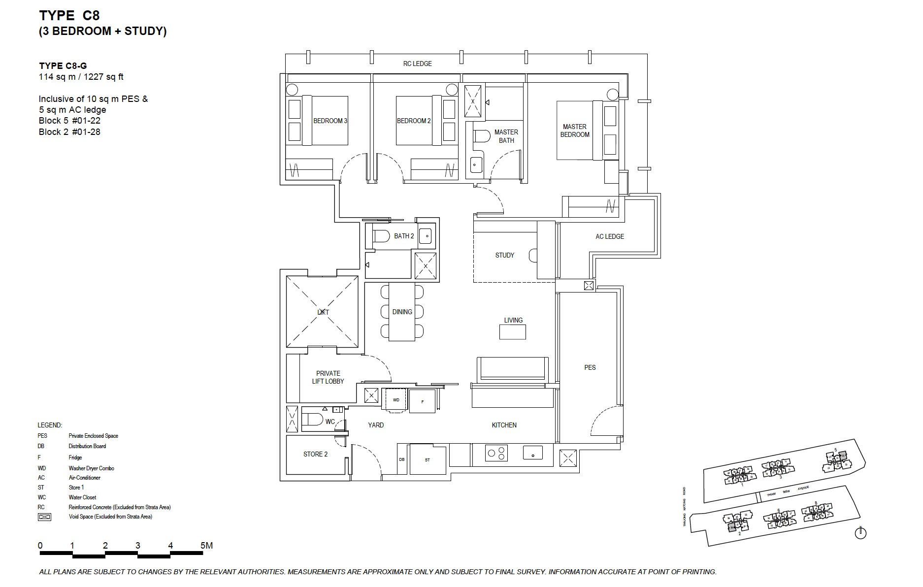 The-Continuum-3BR C8 New Floor Plan