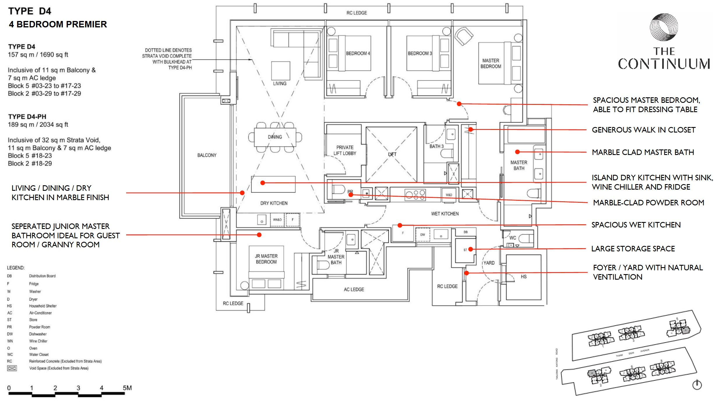 The-Continuum-4BR D4 Pres Floor Plan