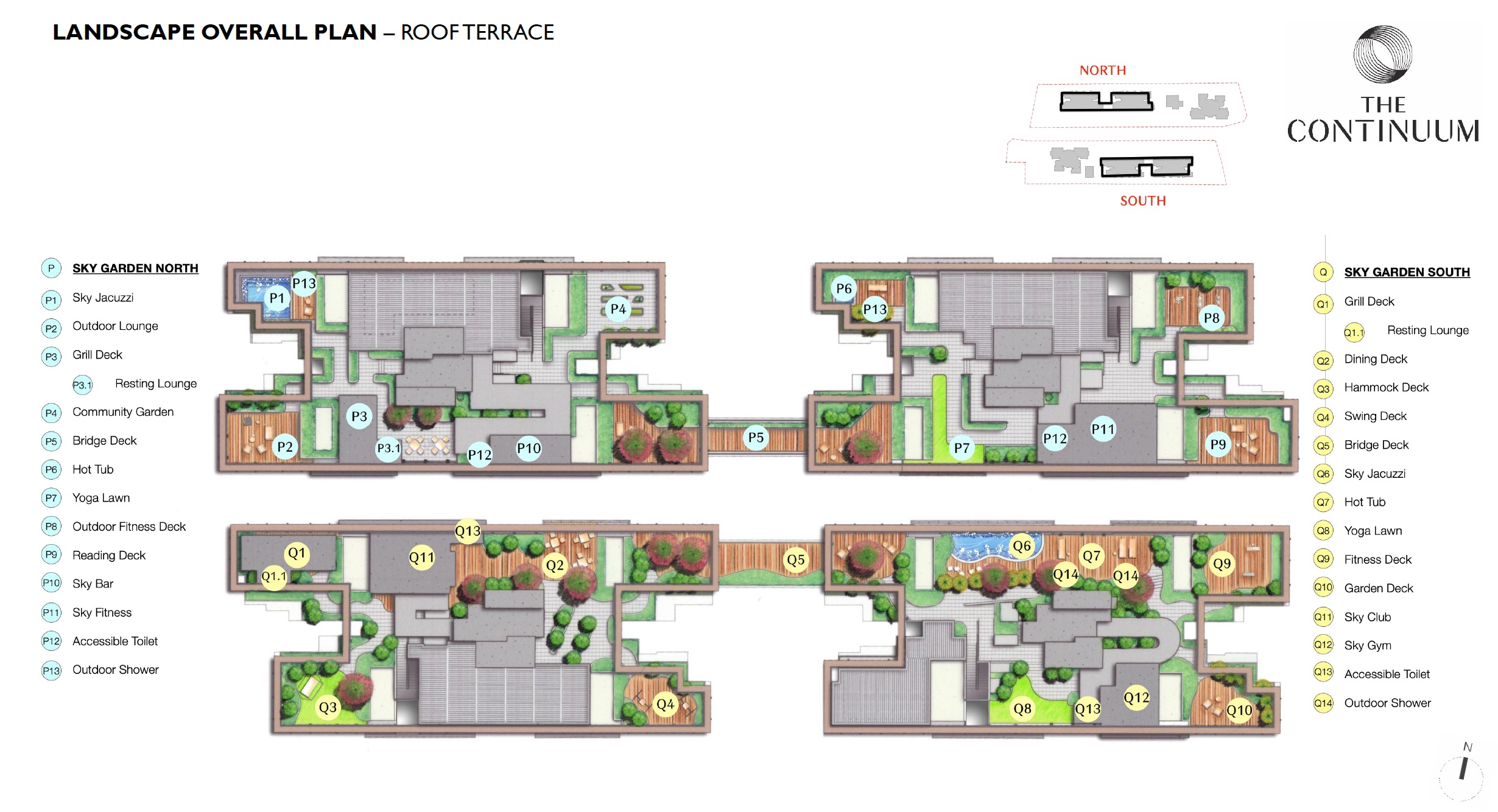 The-Continuum-Site Plan Roof Top