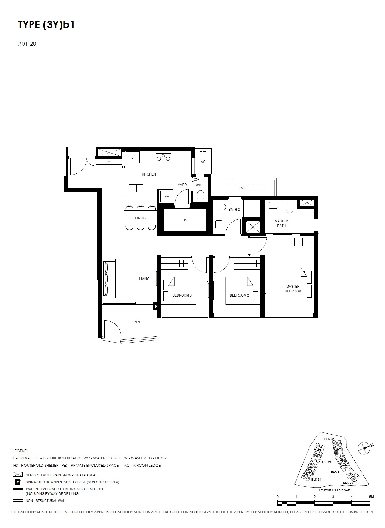 Lentor Hills Residences 3BR -11