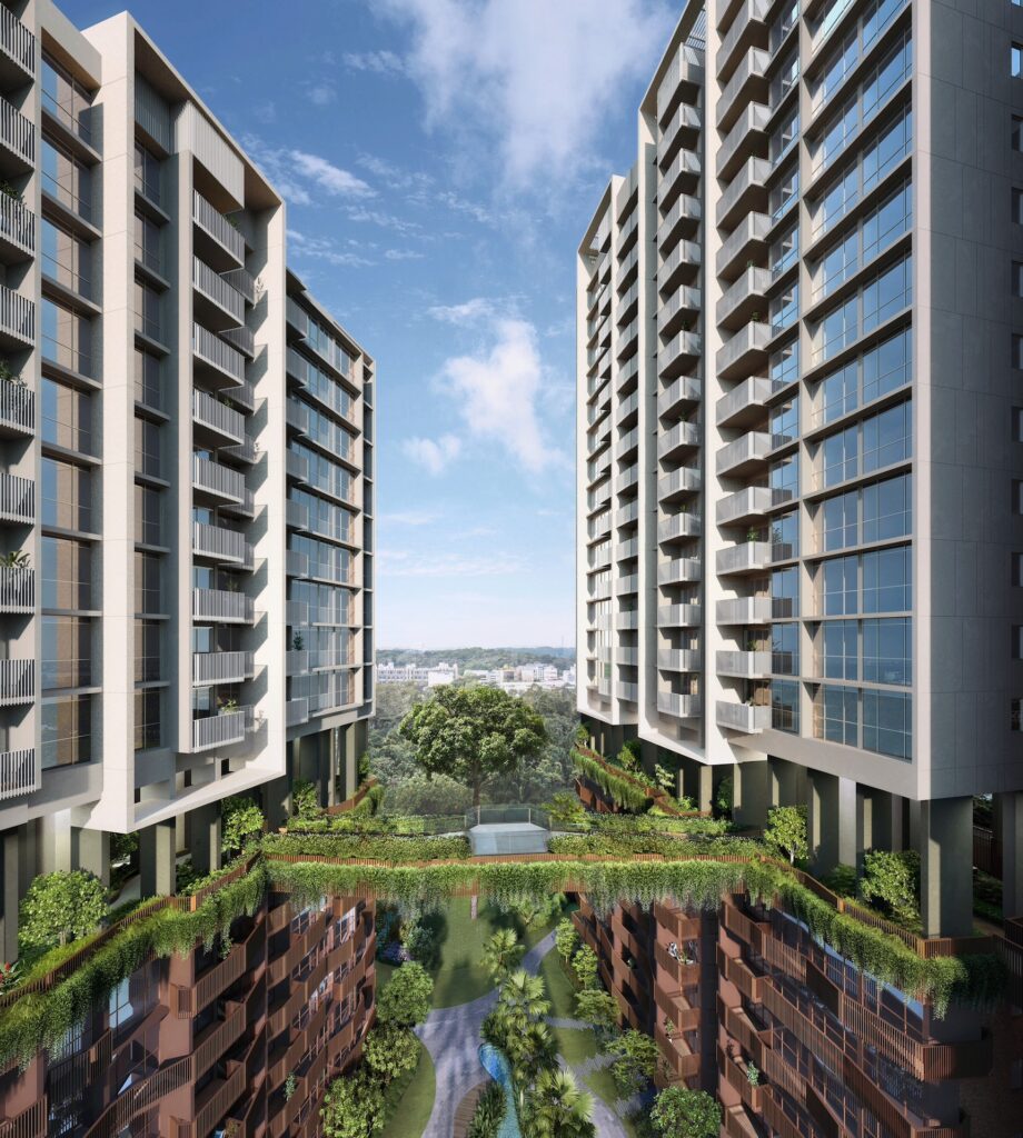 Lentor Hills Residences Link Bridge