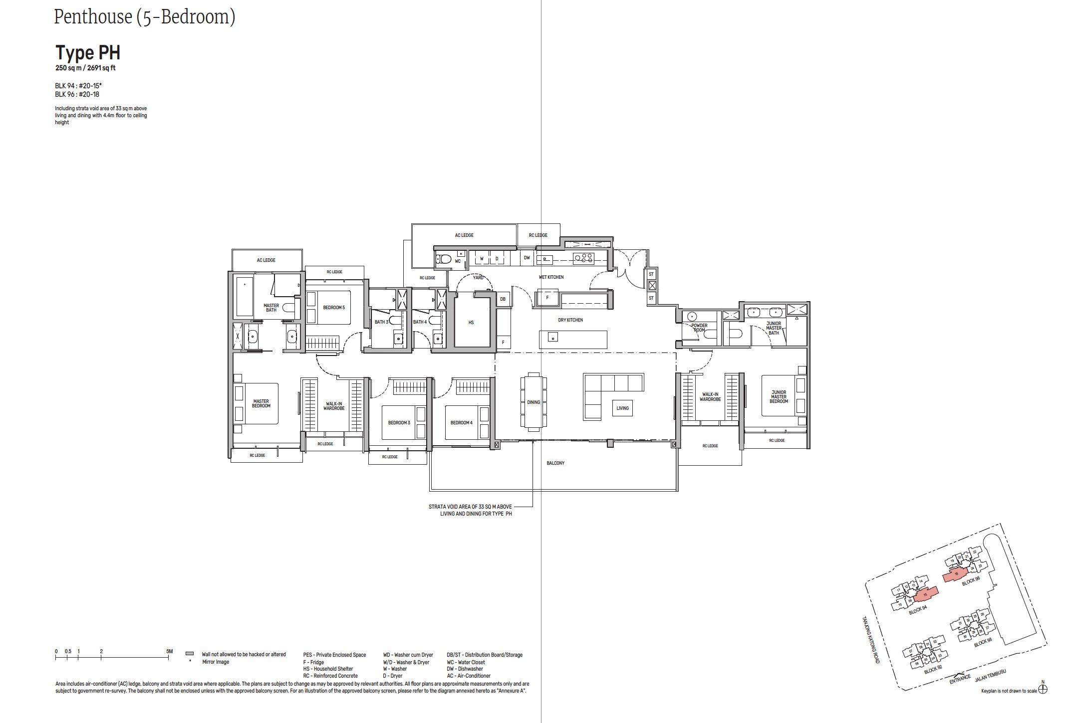 Tembusu Grand Penthouse Floor Plan