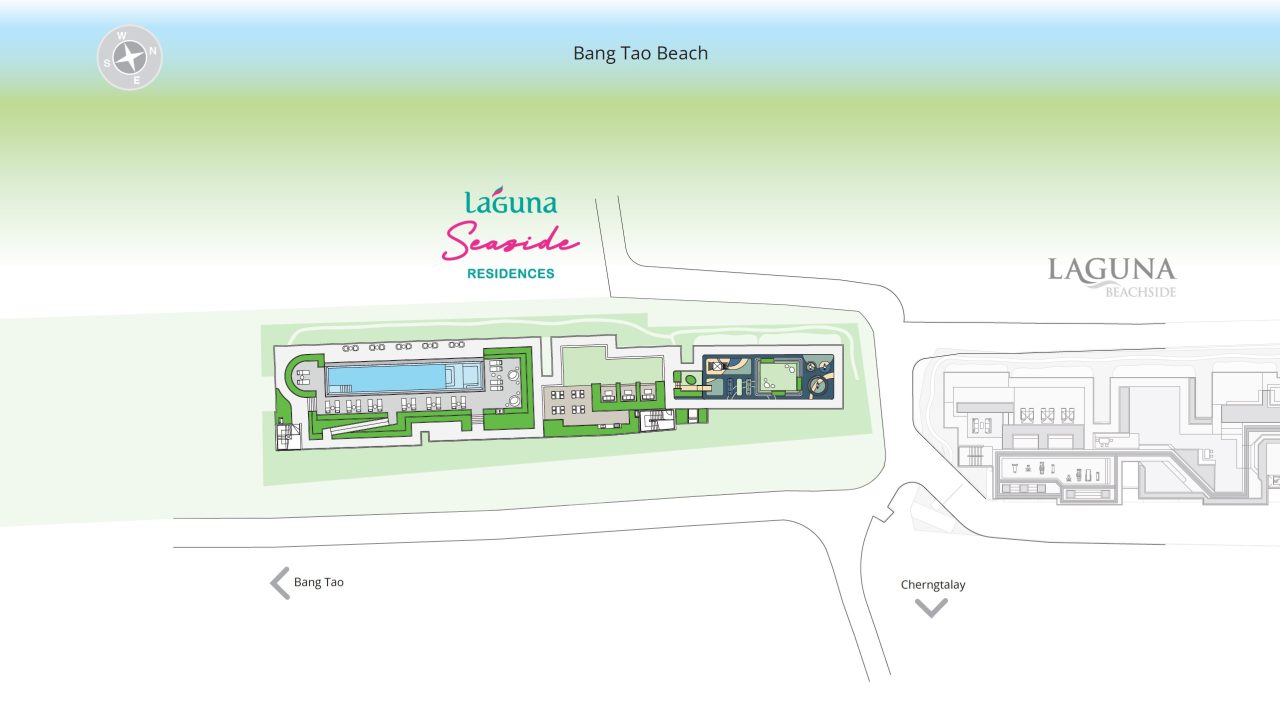 Laguna Seaside Phuket Main Siteplan