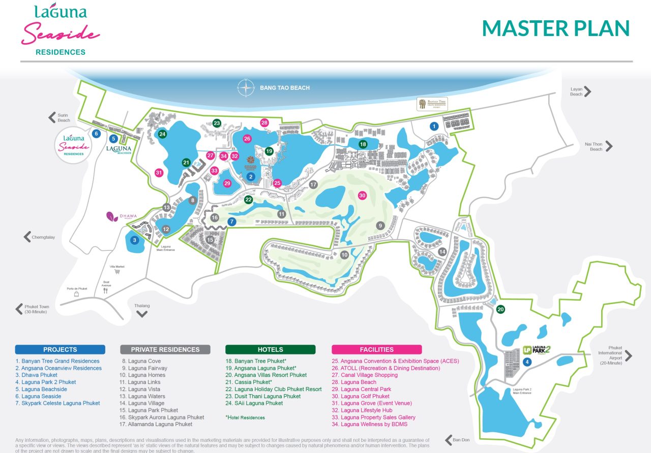 Laguna Seaside Phuket Master Plan