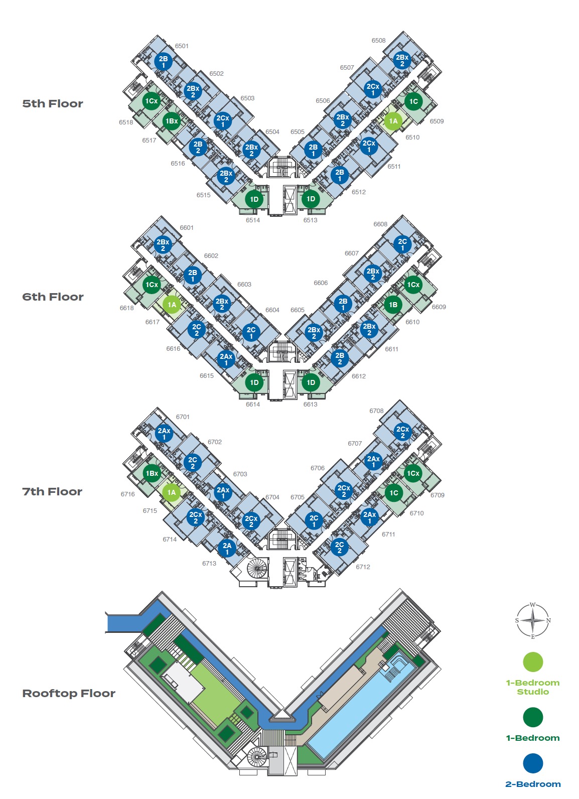 Skypark Celeste Tower F Site Plan B