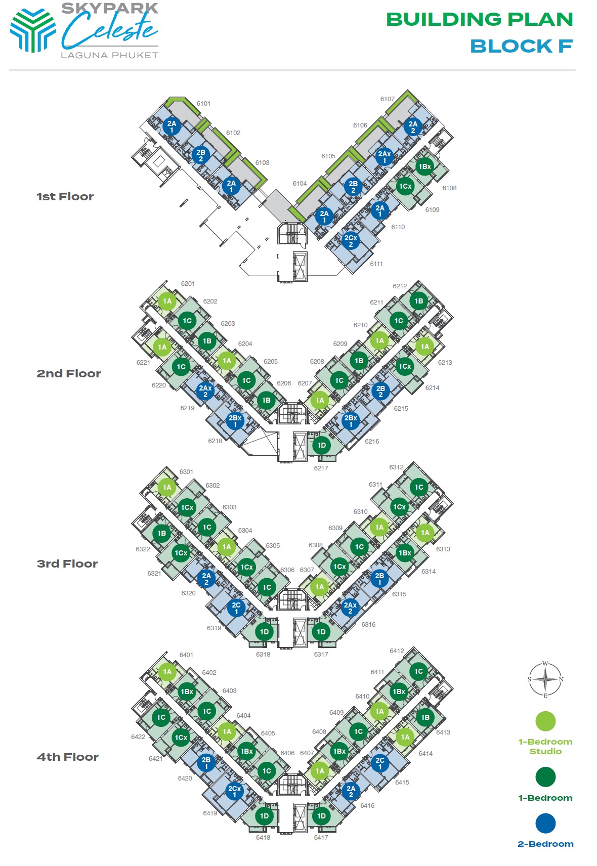 Skypark Celeste Tower F Site Plan