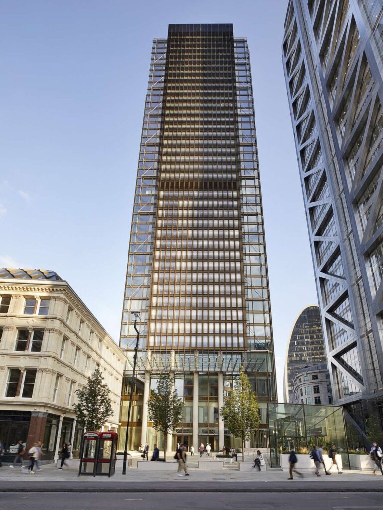 Sky Residence Bishopsgate Building Facade