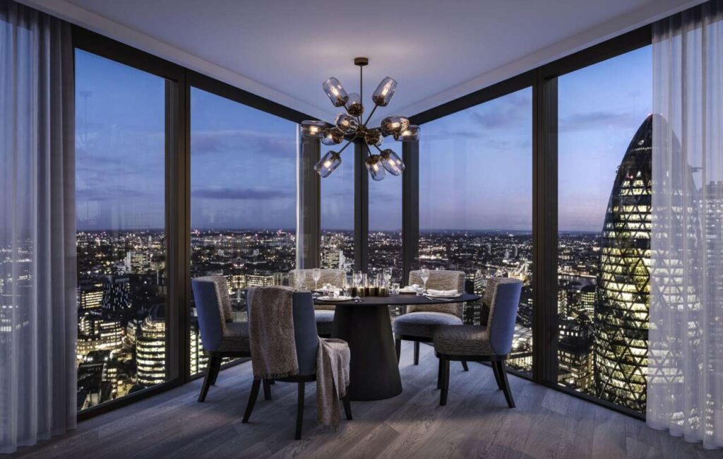 Sky Residence Bishopsgate Dining 3