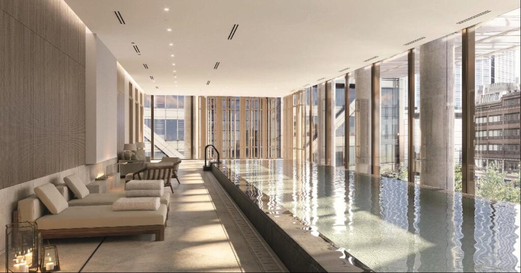 Sky Residence Bishopsgate Indoor Pool 2